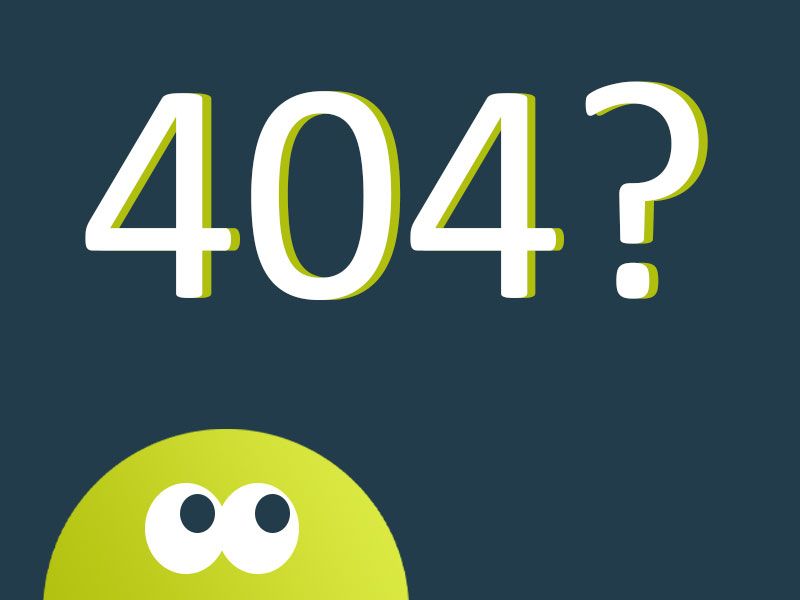 Blogartikel zu der Gestaltung und Nutzung einer 404 Seite